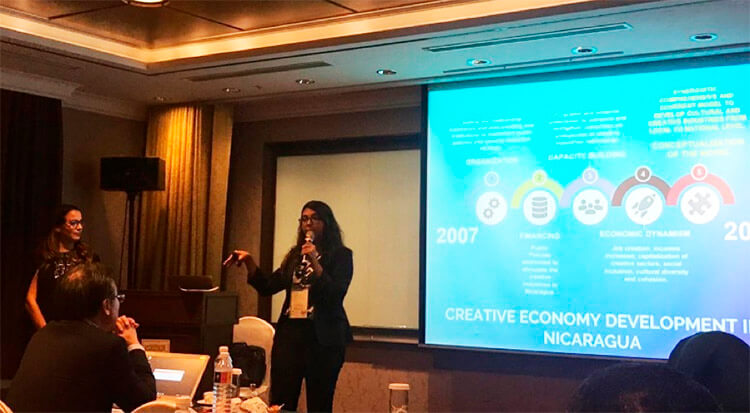 delegacion-nicaragua-economia-creativa-en taipei